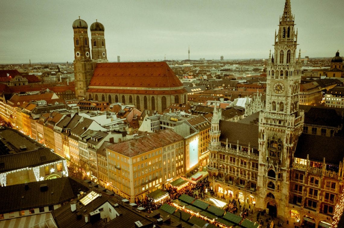 Il mercatino di Monaco annullato, Marientplatz_Christkindlmarkt