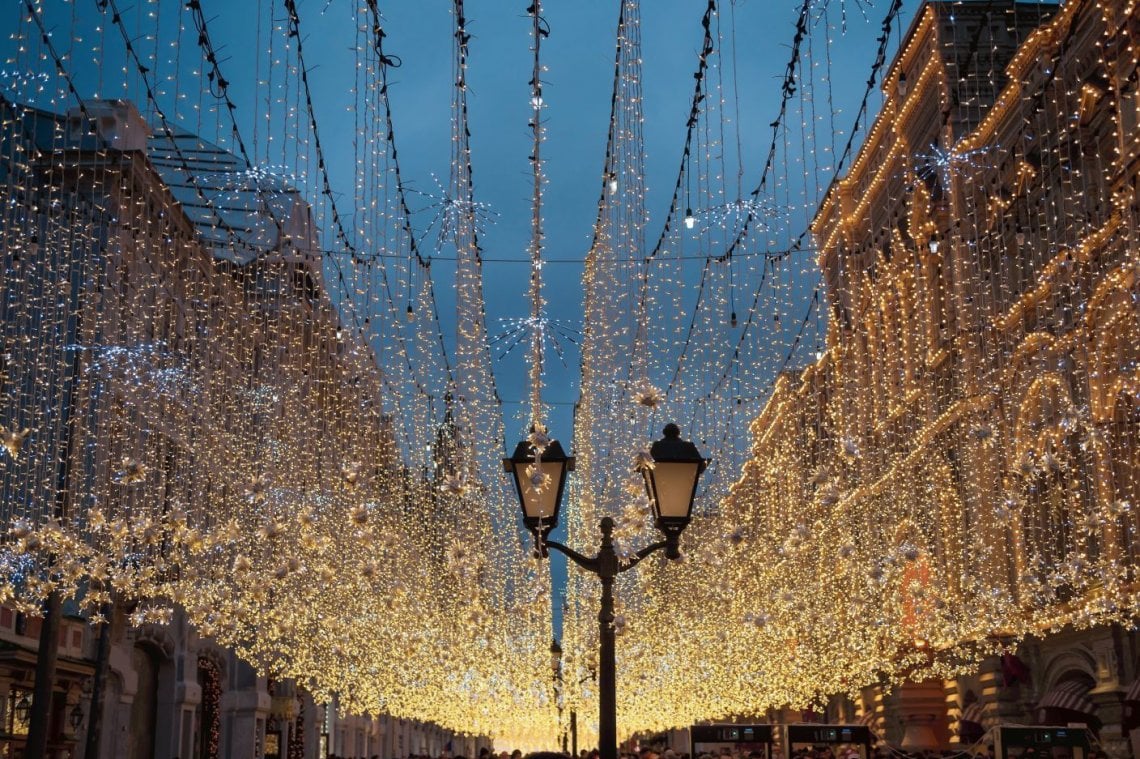 &nbsp;Nikolskaya, tra le vie pi&ugrave; frequentate di Mosca (@Getty Images)