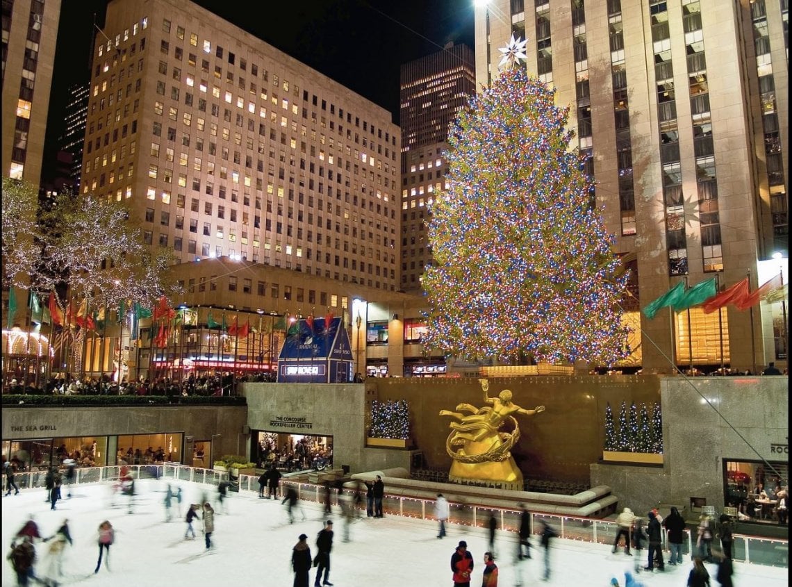 La pista di pattinaggio al Rockfeller Center (@Andrew F. Kazmierski)