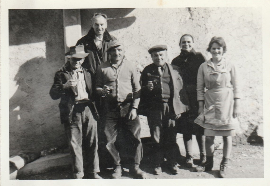 La famiglia Rovera in una foto d'epoca