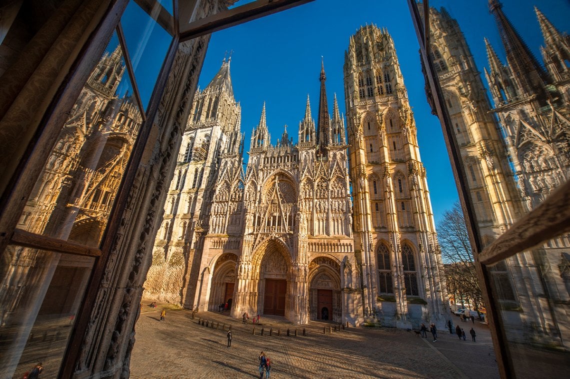 La cattedrale di Rouen (@Rntc)