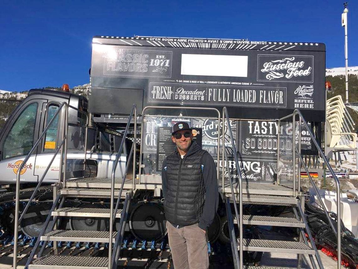 Andrea Campi, ex gattista e ora titolare dell&rsquo;Osteria al Dosso di Aprica, in Valtellina, un pioniere dello snow food