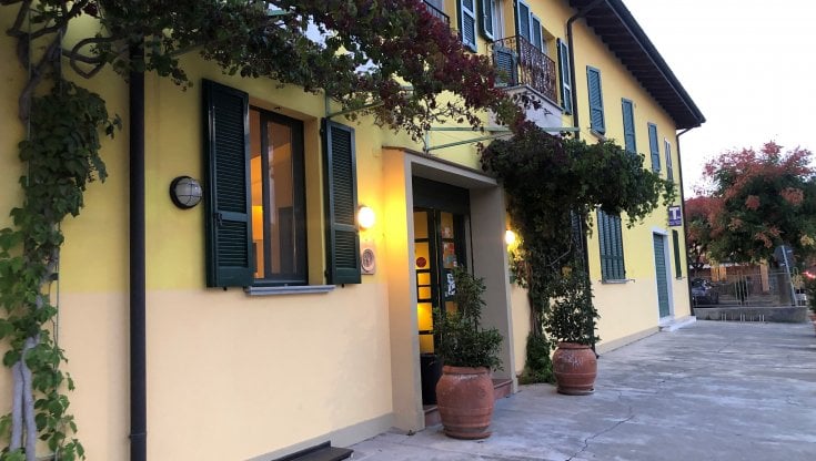 L'ingresso del ristorante