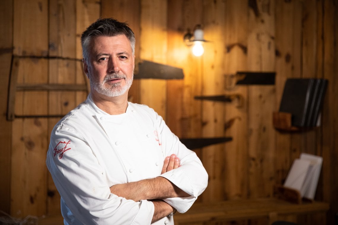 &nbsp;Lo chef Gianni Tarabini