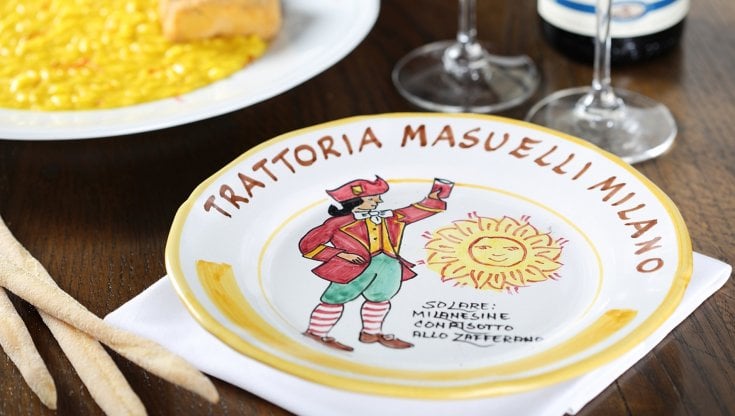 Trattoria Masuelli_Milanesine con Risotto allo Zafferano Archivio Unione Ristoranti del Buon Ricordo