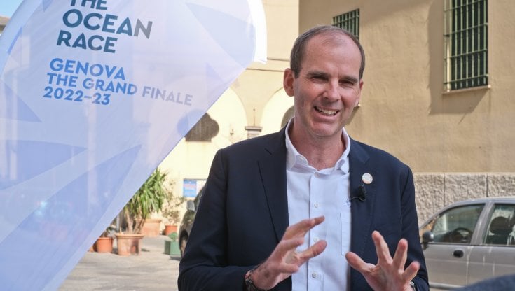 Richard Brisius, presidente di The Ocean Race