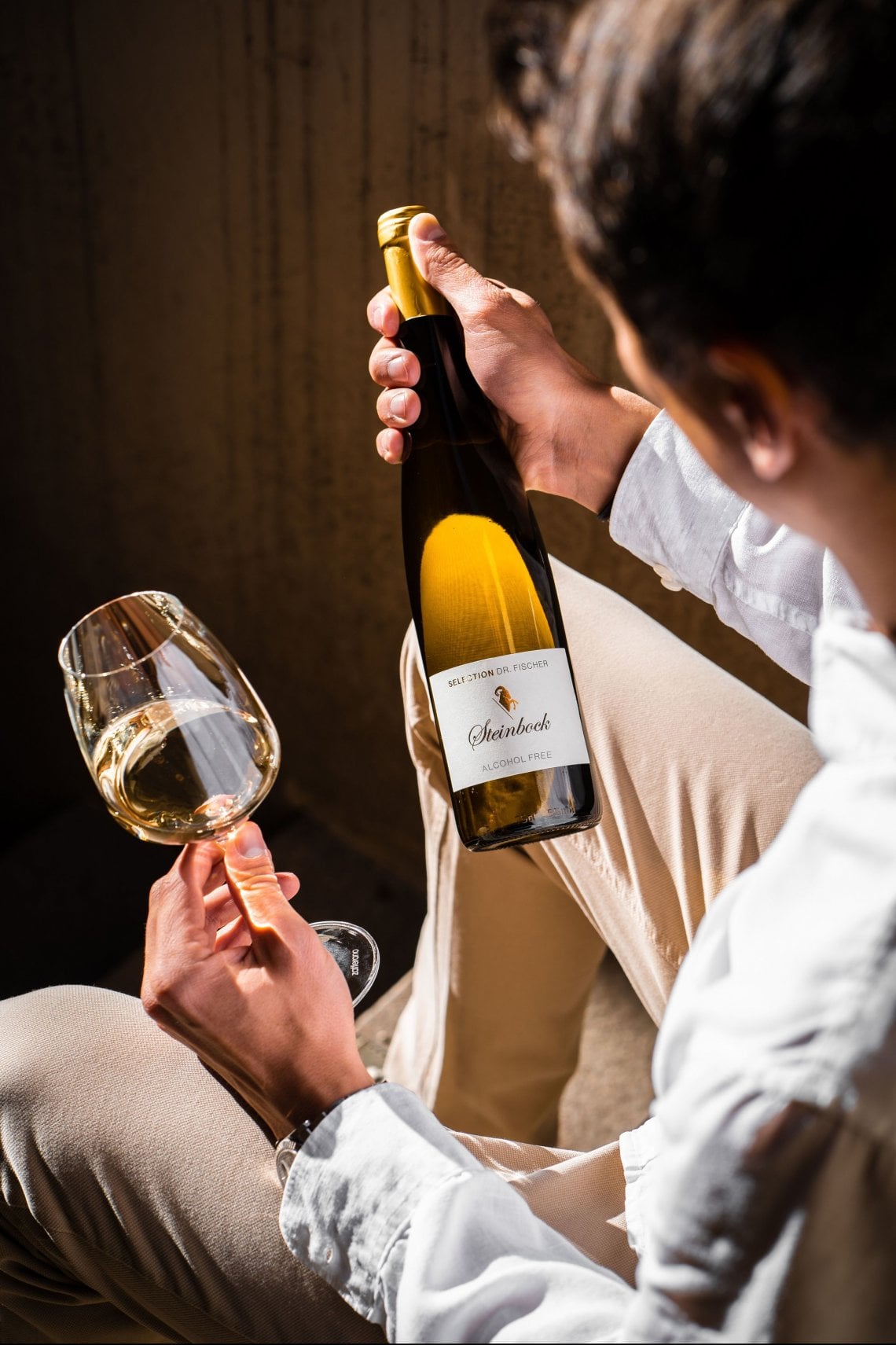 Steinbock Selection Dr. Fischer, nuovo vino alcohol free di&nbsp;Hofst&auml;tter
