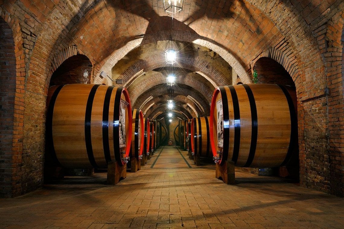 Una cantina del Chianti