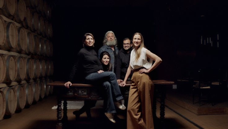 La famiglia Argiolas nella foto di Francesco Piras