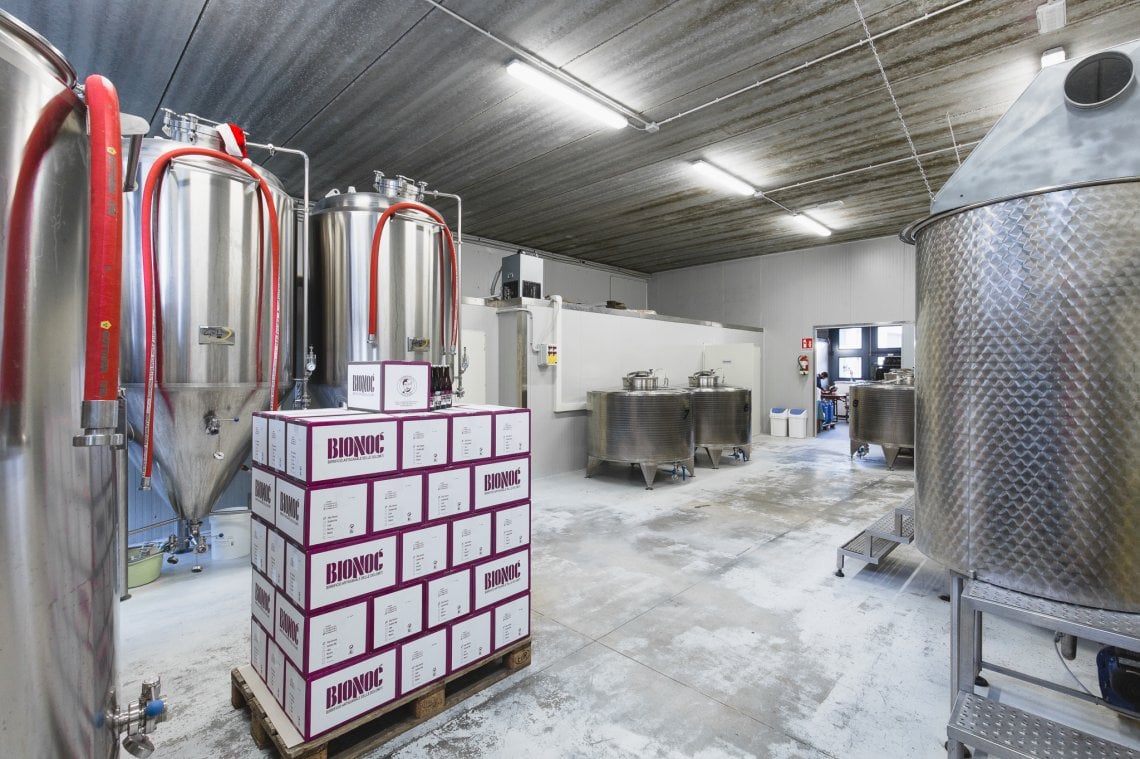Il birrificio Bionoc