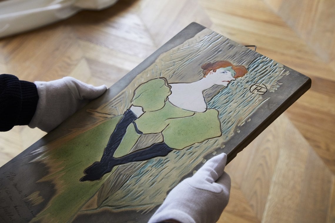 Ritratto d'Yvette Guilbert di Henri de Toulouse Lautrec