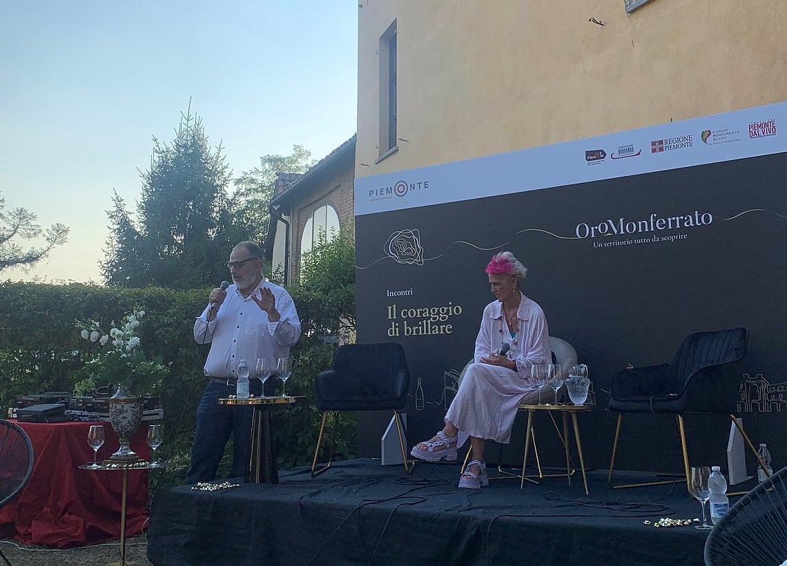 Luca Ferrua e Cristina Bowerman a "OroMonferrato"