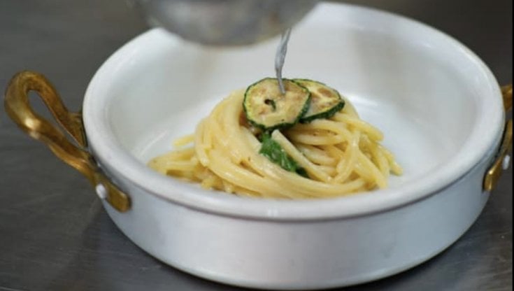 Spaghetti alla Nerano - Taverna del Capitano&nbsp;