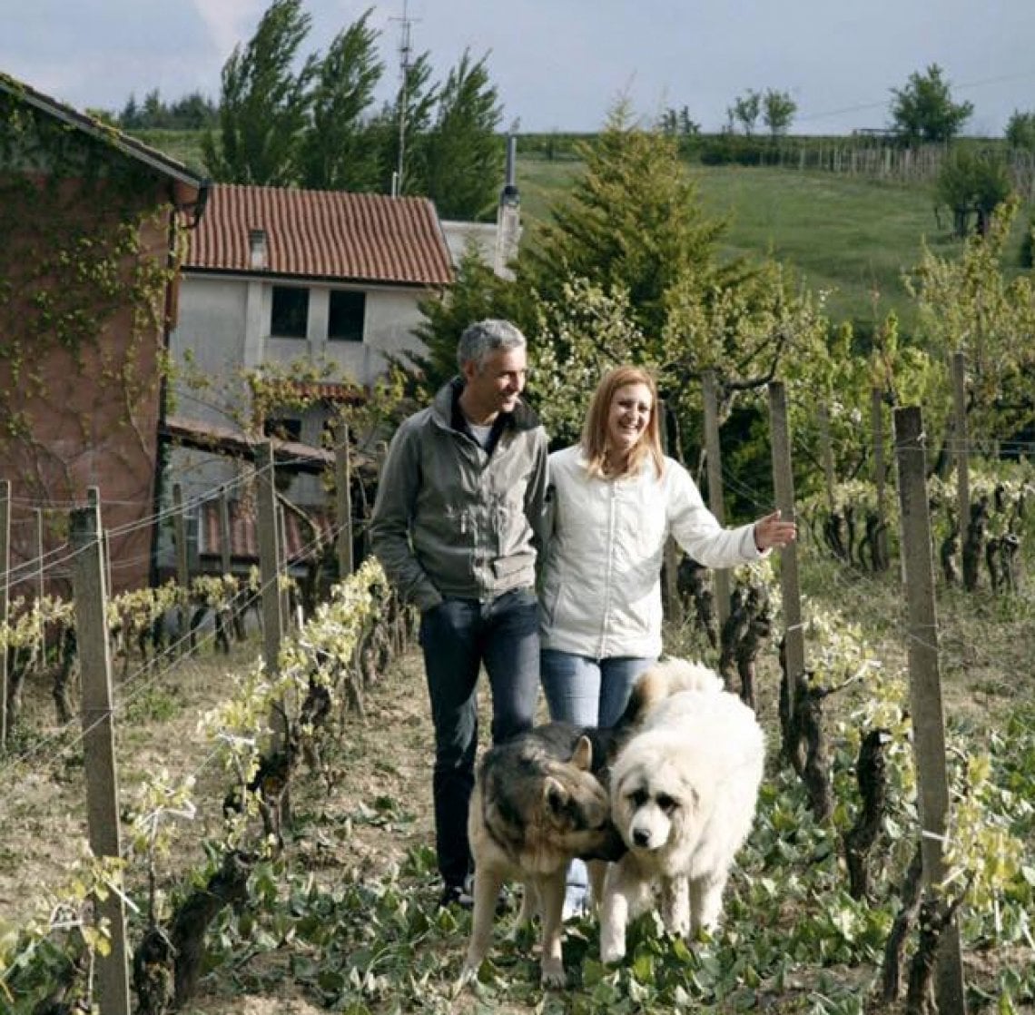 Francesca Grieco e Alfredo Cordisco&nbsp;della&nbsp;cantina Eleano&nbsp;