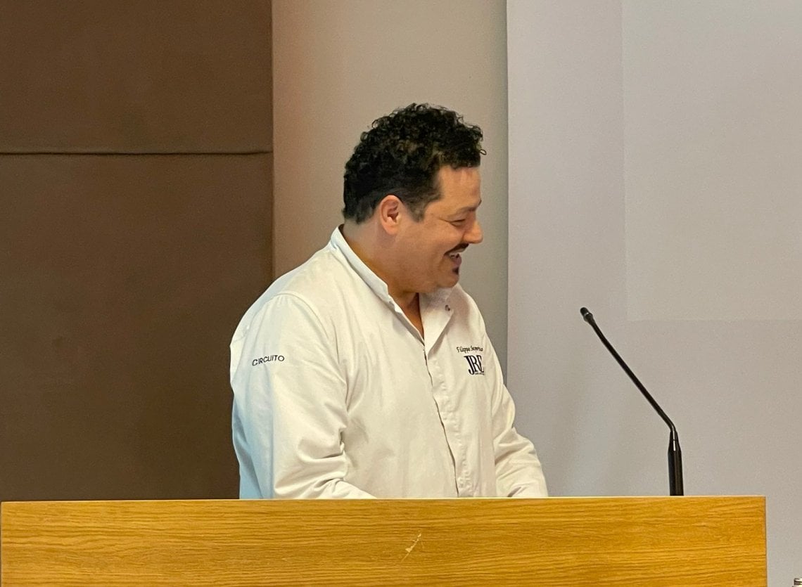 Filippo Saporito in Umbria nel corso dell'incontro Jre