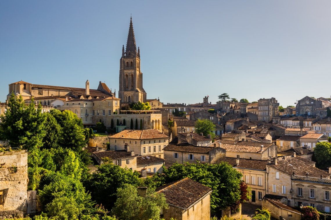 Il borgo di Saint-&Eacute;milion&nbsp;&nbsp;a Bordeaux (@GettyImages)