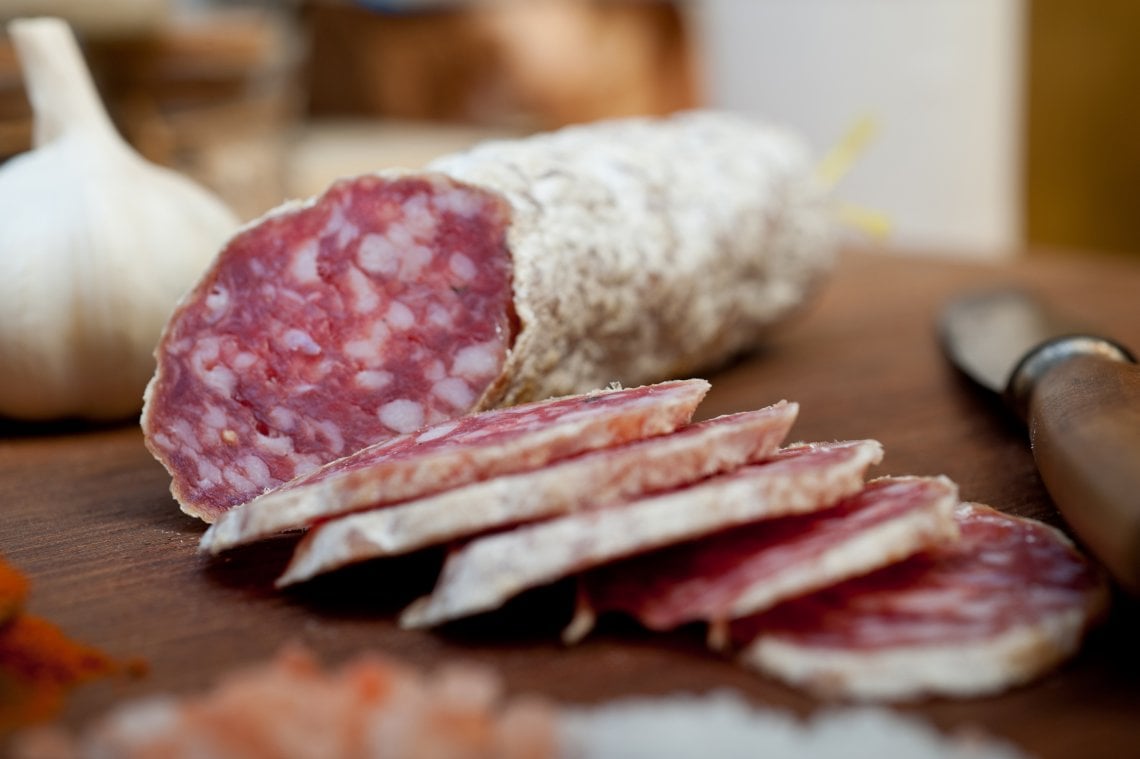 Pane e salame per l'ultimo pranzo di Mussolini