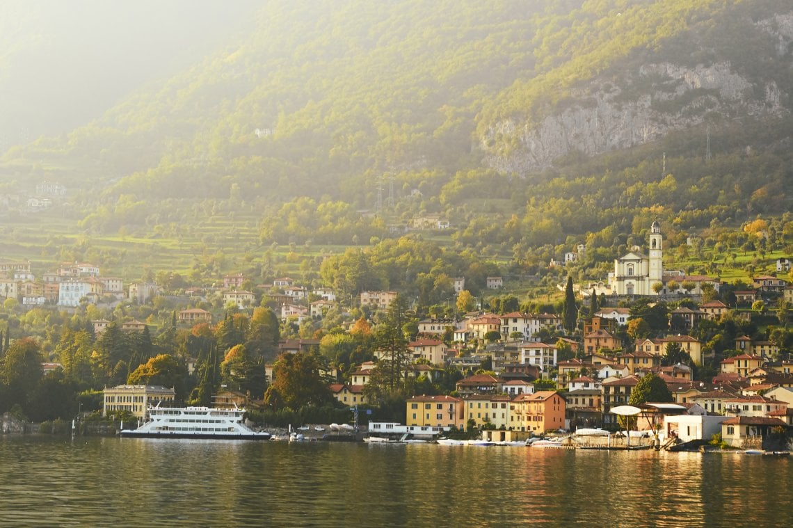 Mezzegra in Tremezzina, nell'Alto Lago di Como
