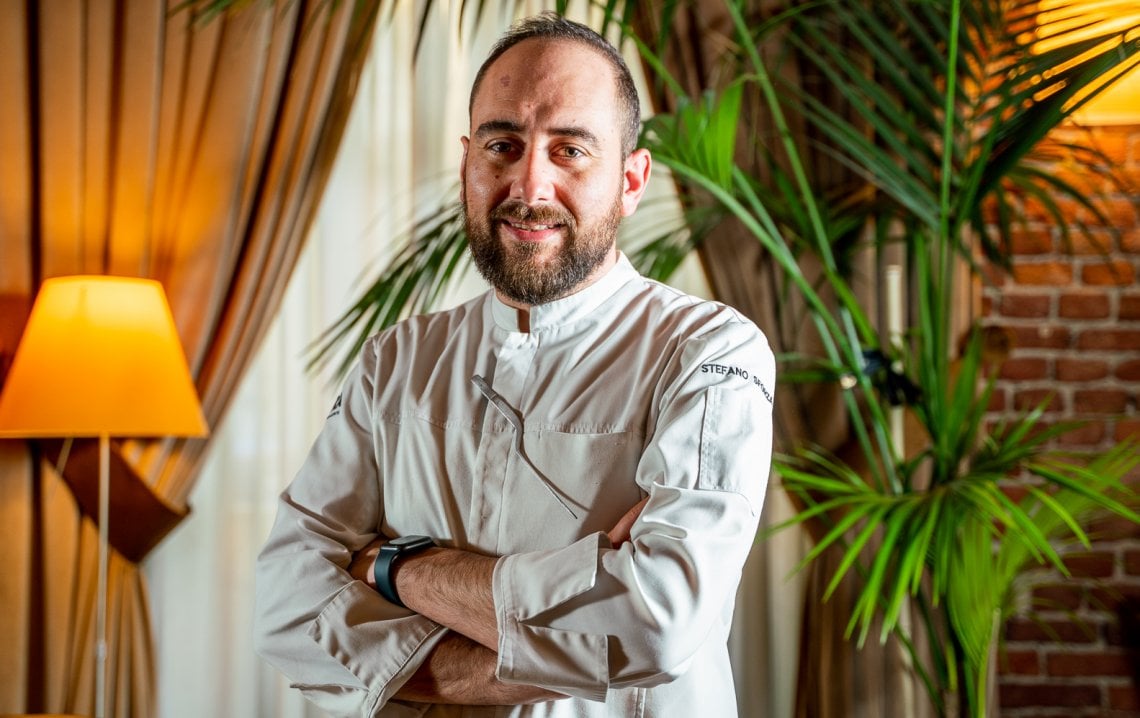 Lo chef Stefano Sforza