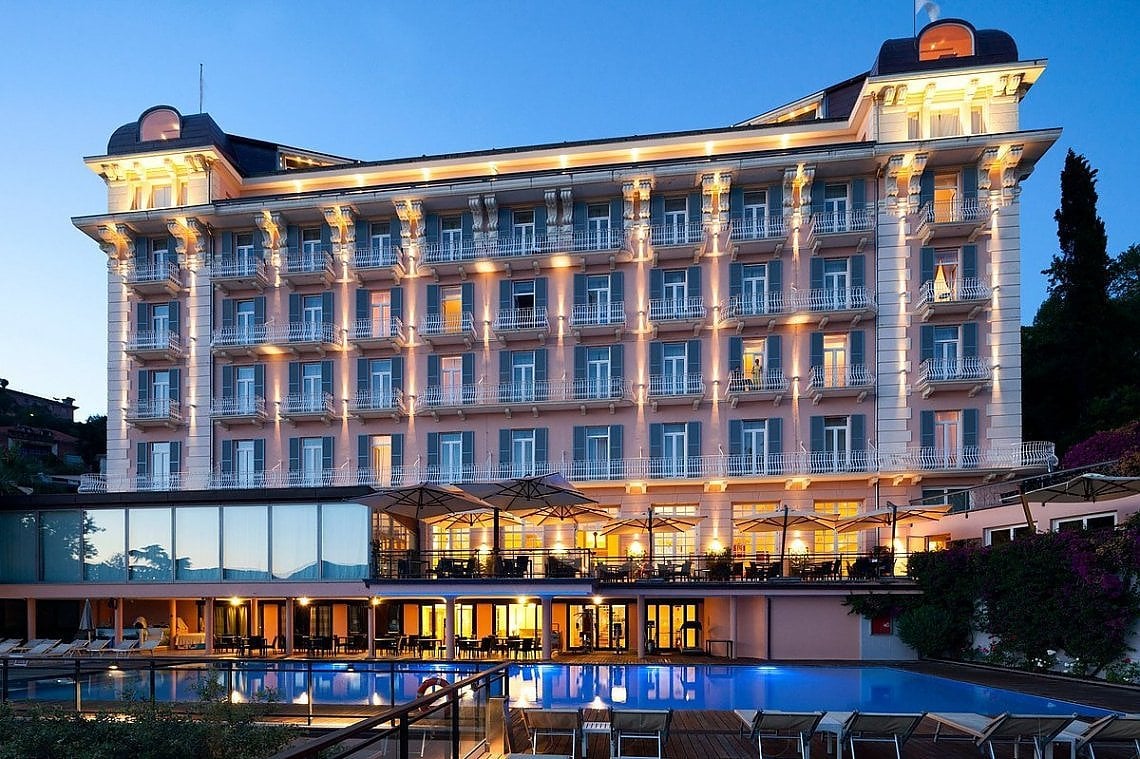 Il Grand Hotel Bristol, a Rapallo
