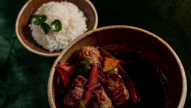 Azotea a Torino: il lomo saltado