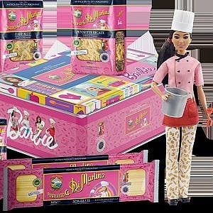 Rosa o fucsia e con tanta verdura: ecco la pasta di Barbie 