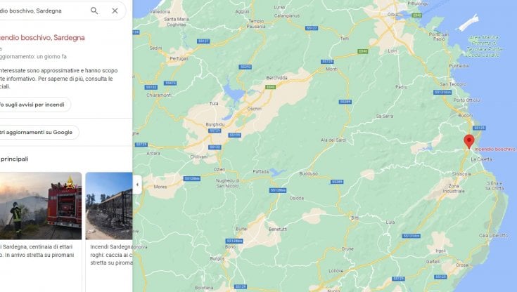 Dalla Sardegna alle Hawaii, come usare il nuovo alert di Google Maps per tenere d’occhio gli incendi