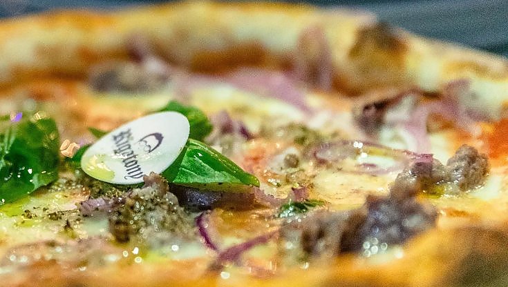 La pizza di Rigatony, a Rivoli (Torino), firmata dal 23enne Davide Girioli