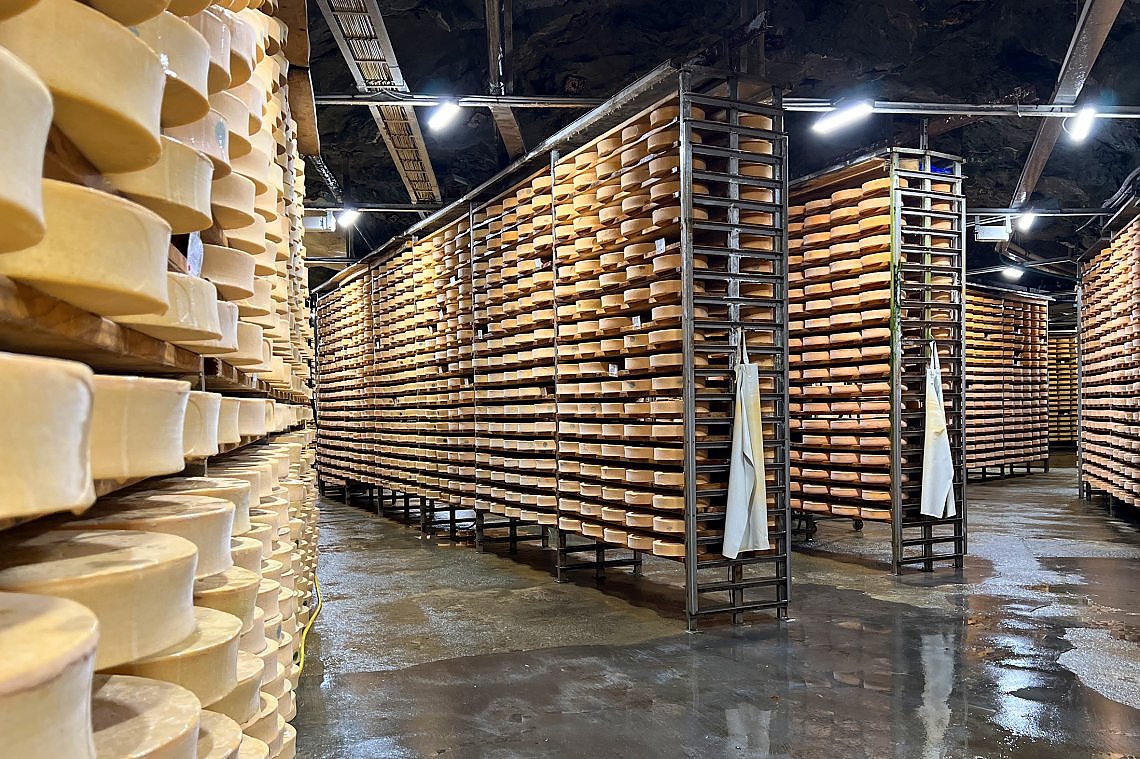 La stagionatura della Fontina