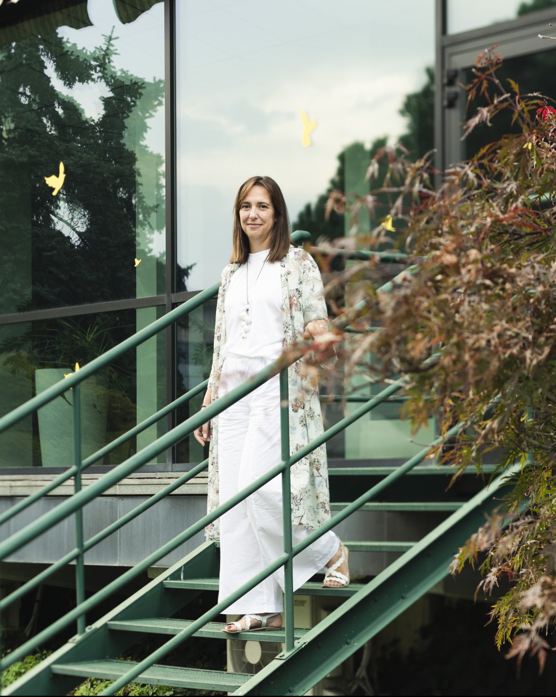 Chiara Sburlati, direttrice dello stabilimento L'Or&eacute;al Italia a Settimo Torinese