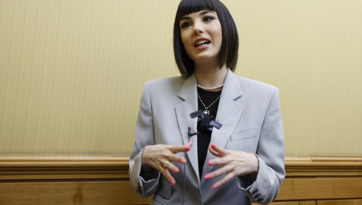 L'influencer Giorgia Soleri si &egrave; battuta per una maggiore conoscenza della vulvodinia (foto Ansa)