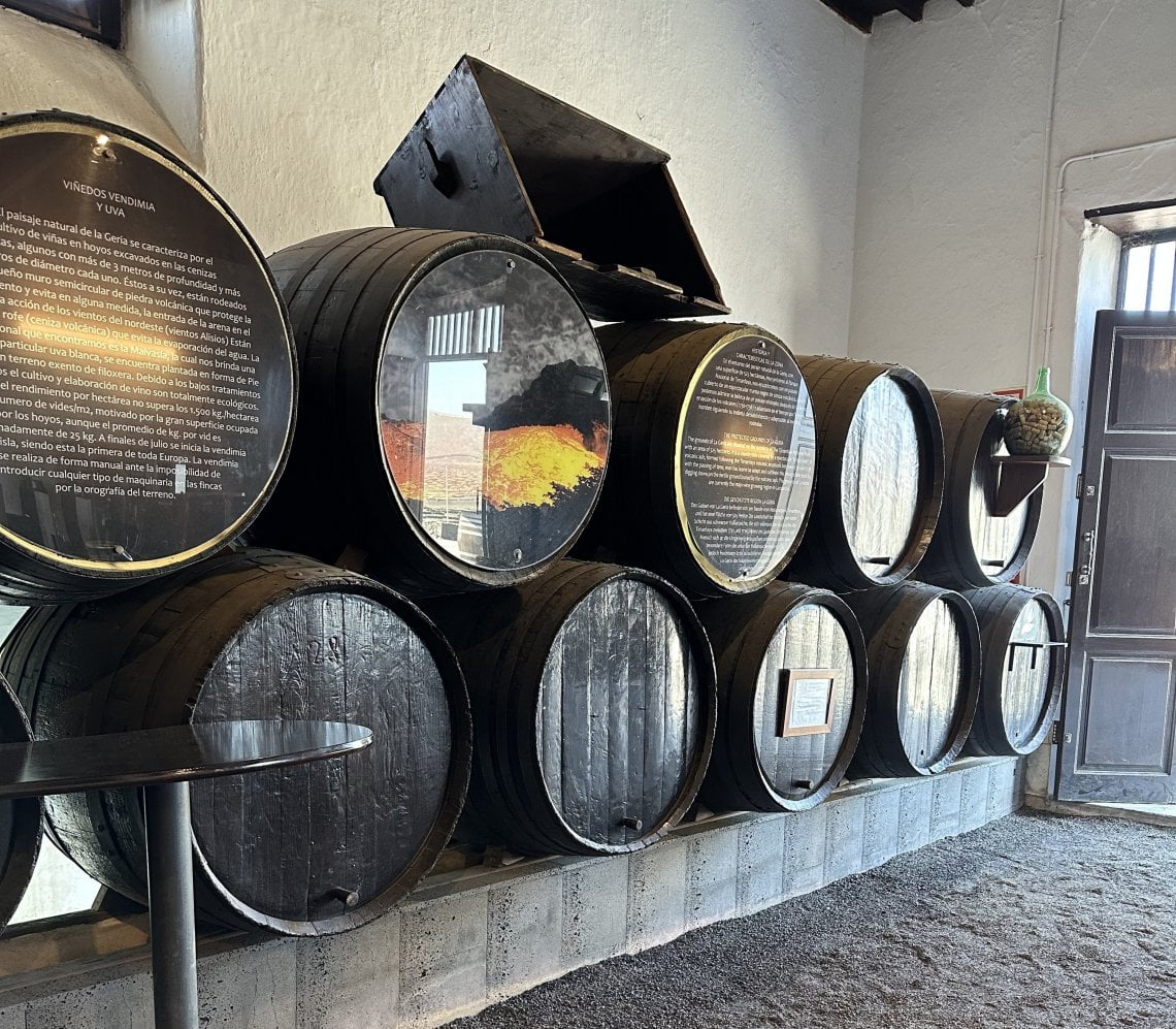 La cantina La Geria&nbsp;