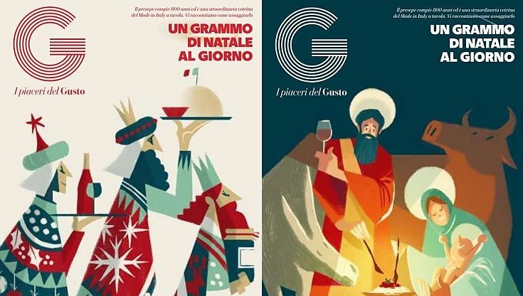 La doppia copertina firmata Riccardo Guasco