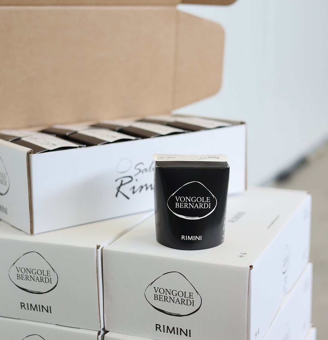 Il packaging di Vongole Bernardi (ph. Veronica Frison)