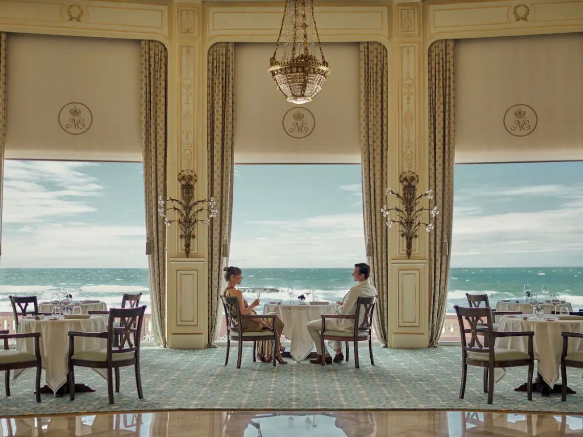&nbsp;Il ristorante (@hotel du palais biarritz)