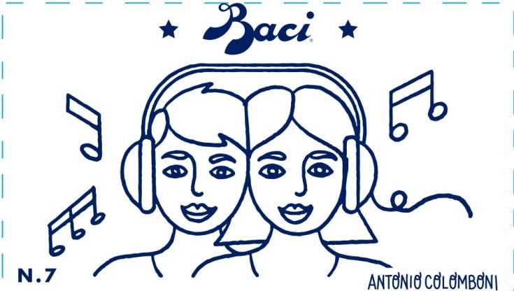 Addio alle frasi dei Baci Perugina, l'amore sarà raccontato da disegni