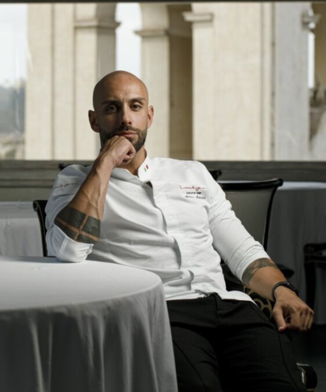 Lo chef Andrea Antonini