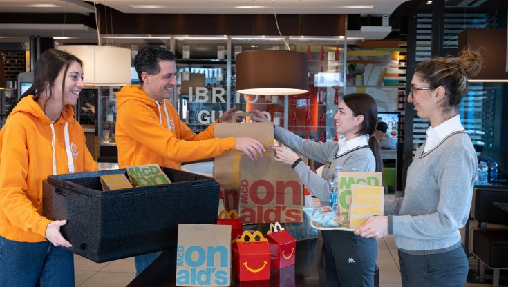 Pasti gratis a chi ha più bisogno, McDonald’s al fianco di Banco alimentare e Sant'Egidio