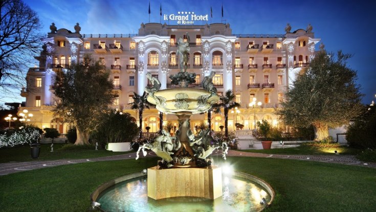 &nbsp;La maestosit&agrave; del Grand Hotel di Rimini