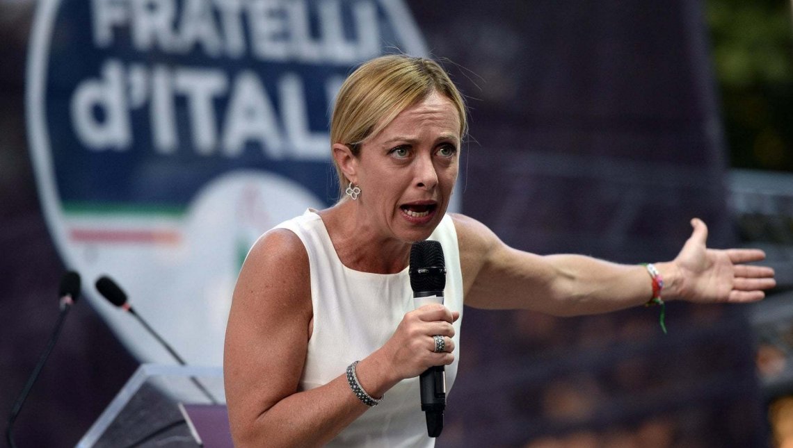 La premier Giorgia Meloni