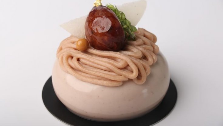 Torta alle pere marroni di Julien Perrinet (Park Hyatt, Tokyo)