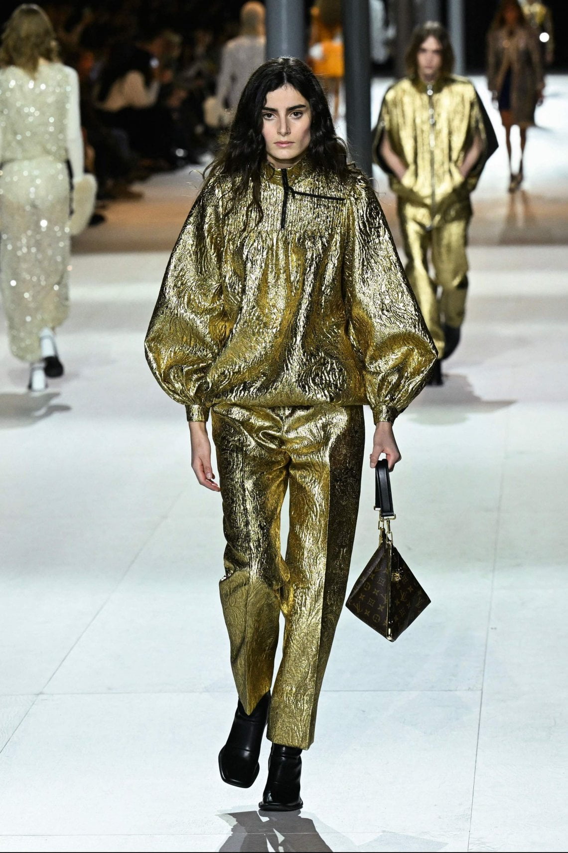 La sfilata di Louis Vuitton per l'inverno 2024 - la Repubblica