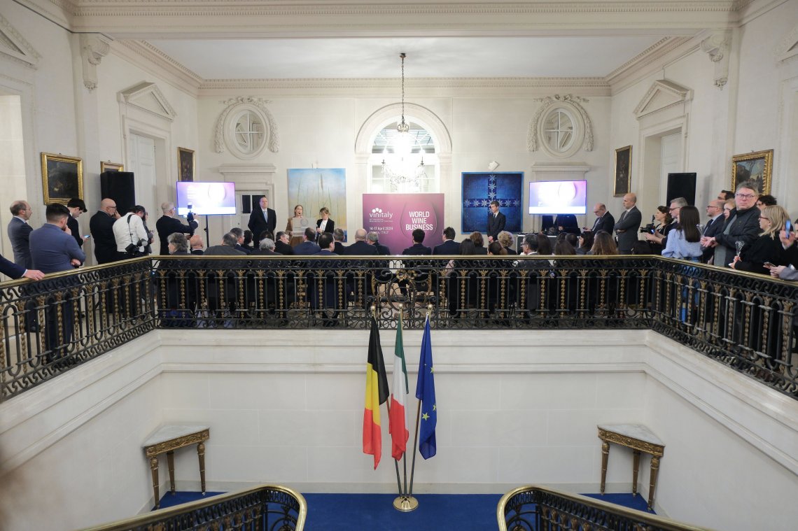 La residenza dell'ambasciata italiana a Bruxelles