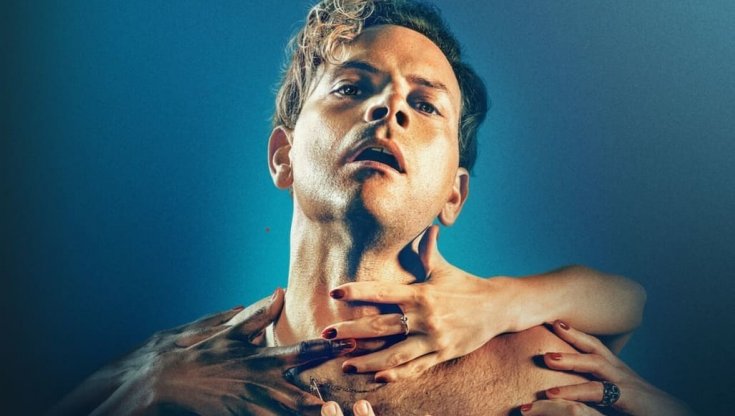 Alessandro Borghi nel ruolo di Rocco Siffredi in 'Supersex'