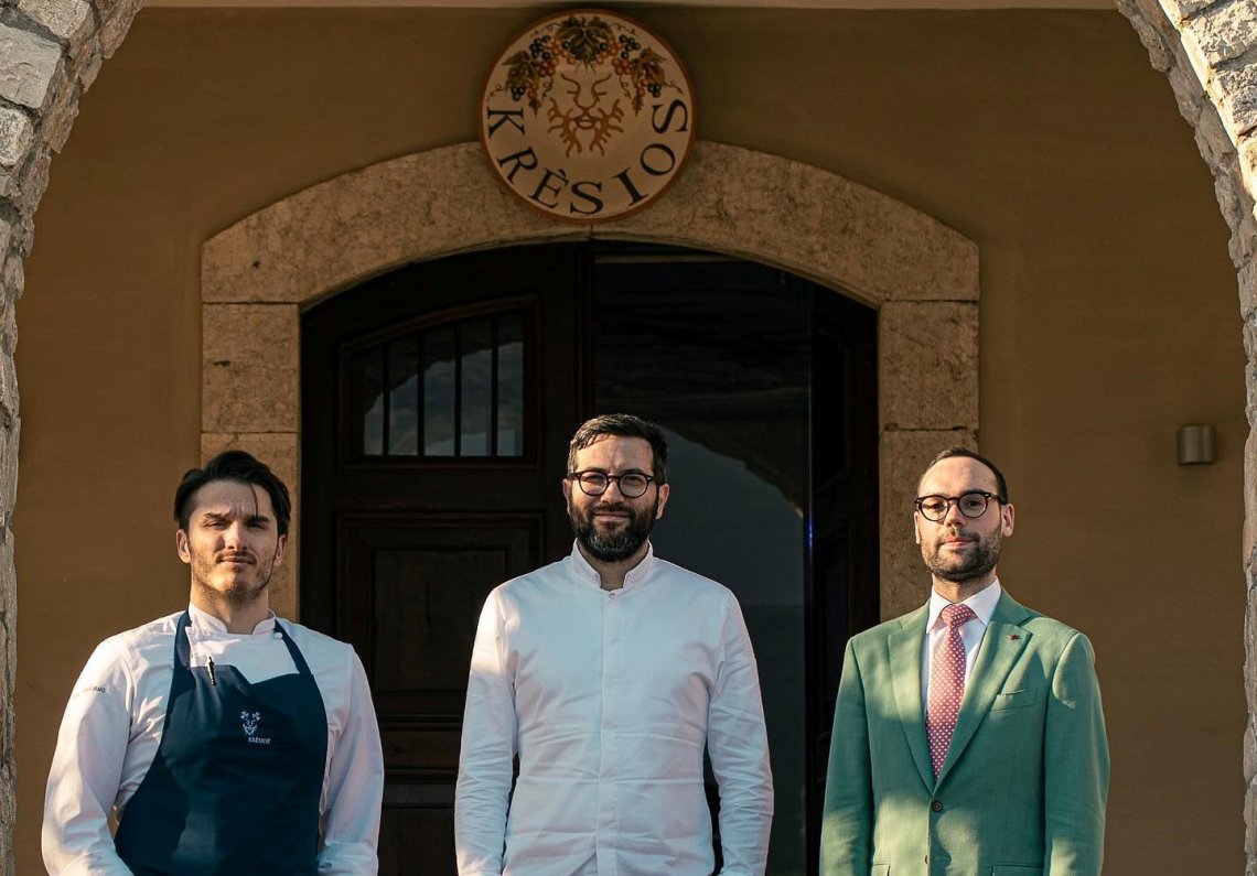 Lo staff del Kresios (foto di A. Blasetti)