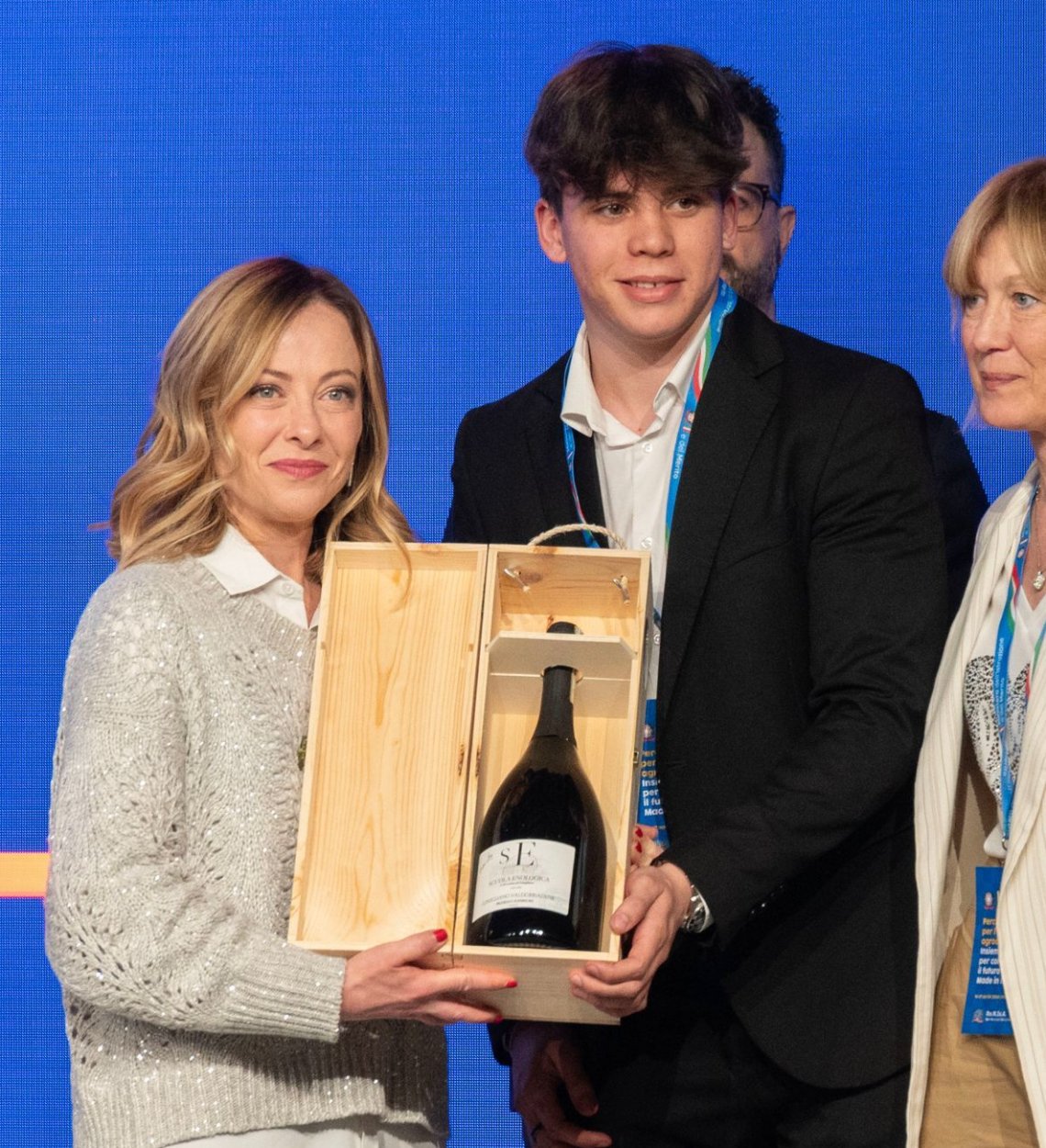 La premiazione degli istituti agrari vincitori (ph. Daniele Solavaggione)