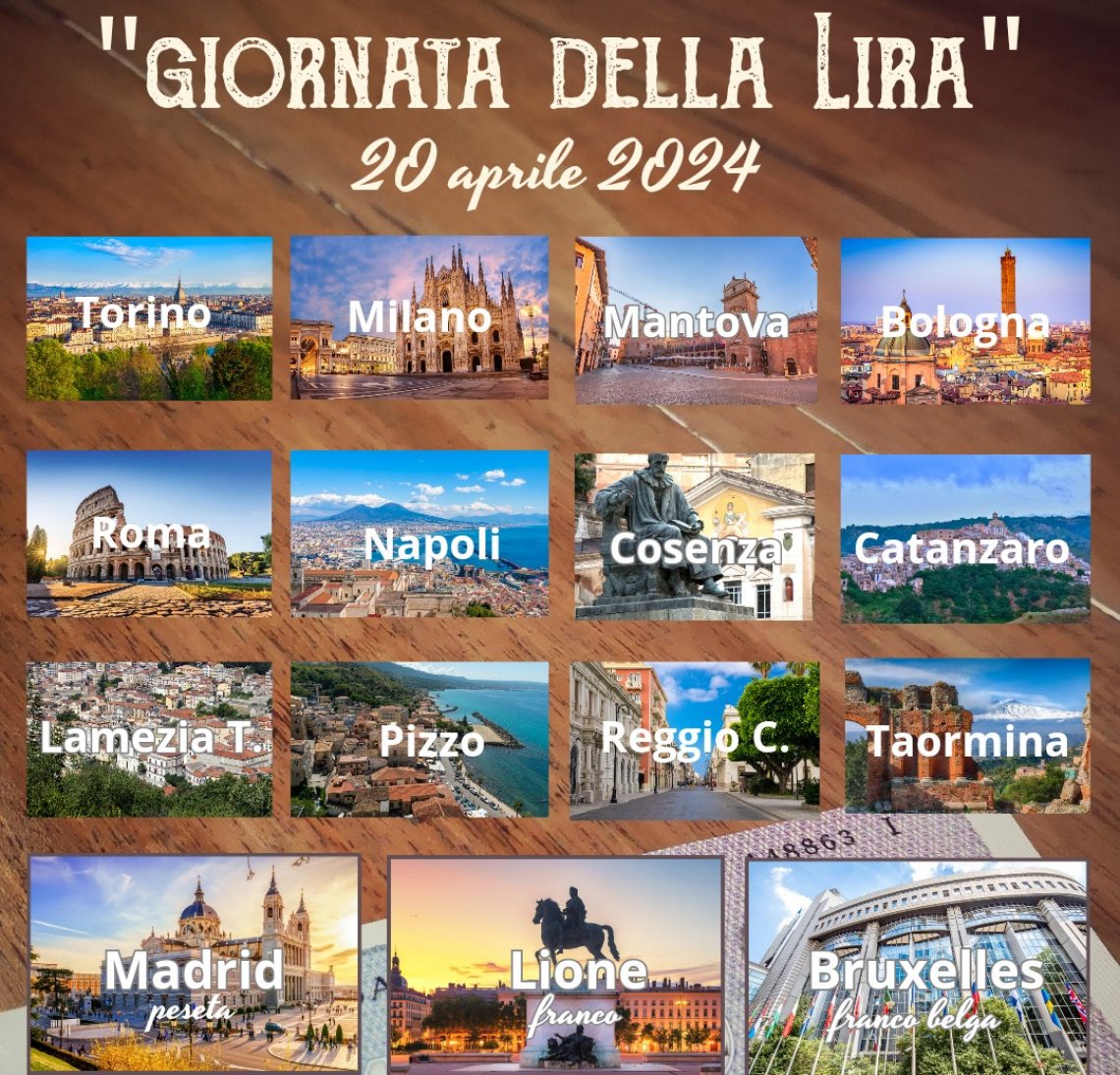 Le citt&agrave; aderenti