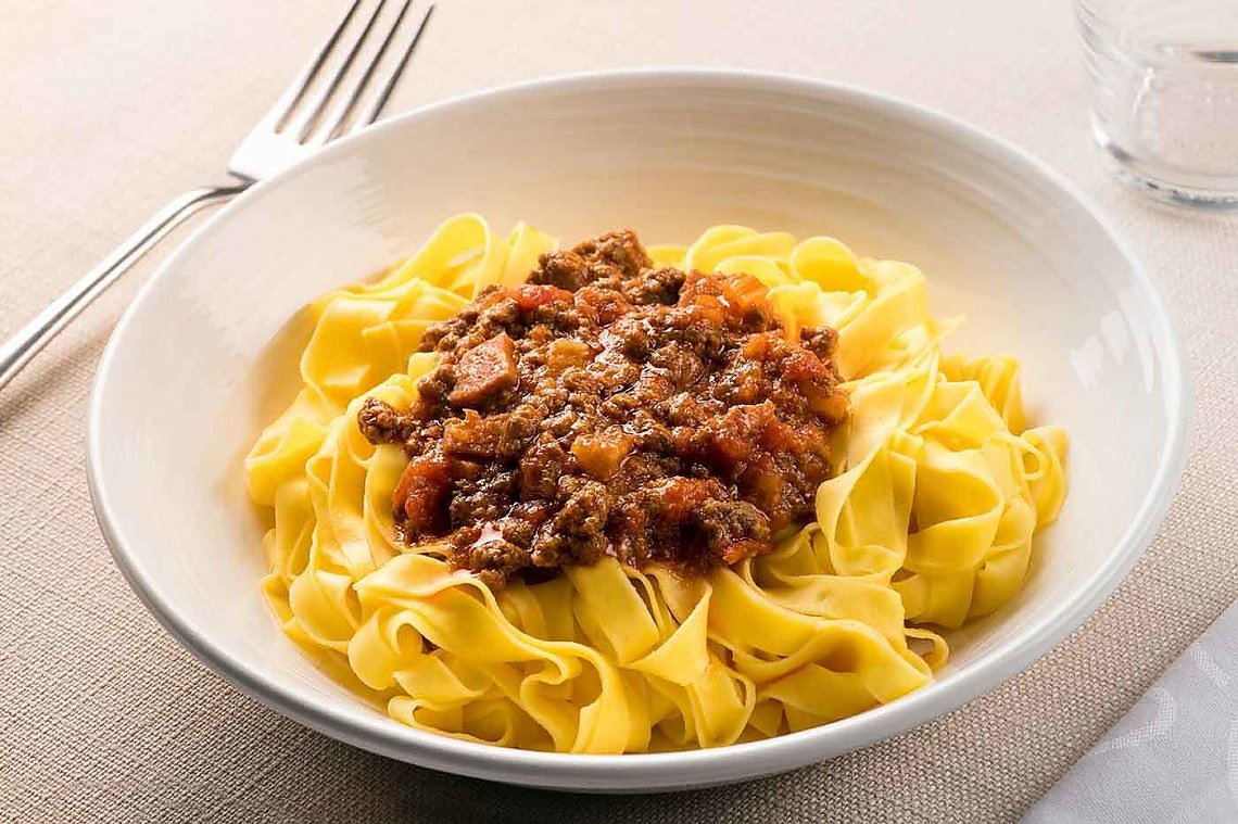 &nbsp;Tagliatelle al rag&ugrave;