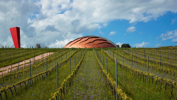 Il "Carapace" della Tenuta Castelbuono in Umbria