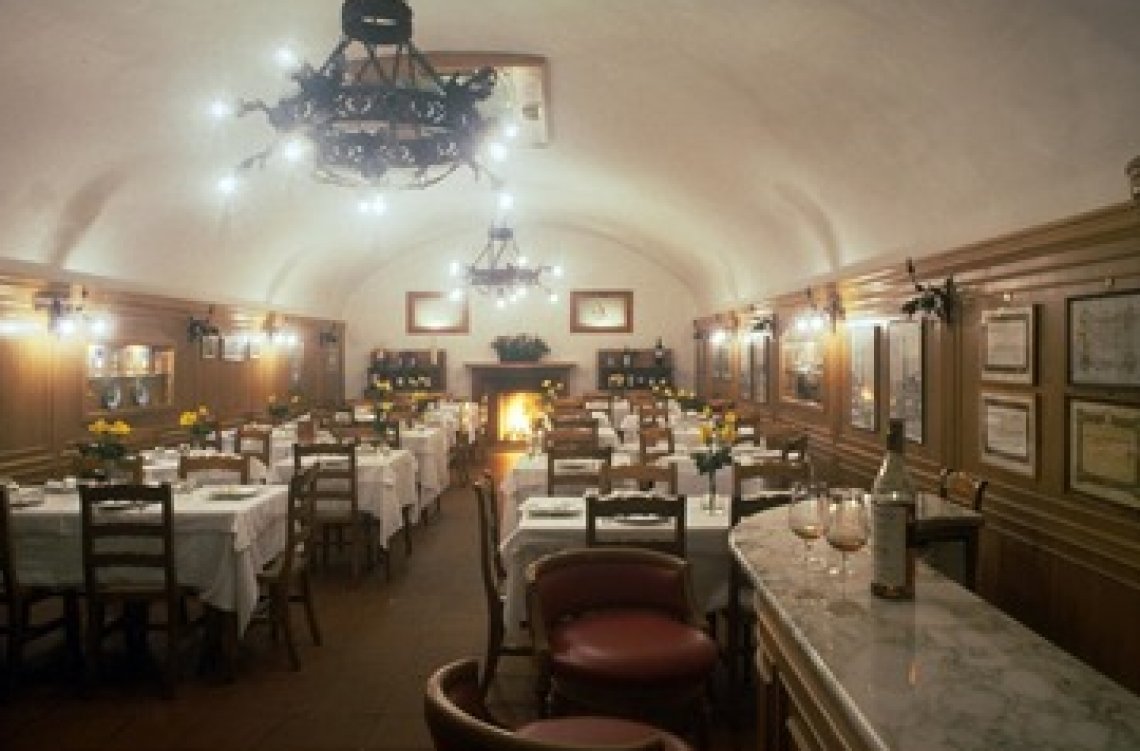 La sala principale del ristorante